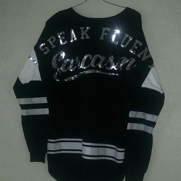 I Speak Fluent Sarcasm Sweater - Picture 2 of 2